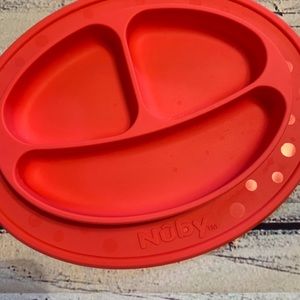 Nuby Silicon Sure Grip Plate